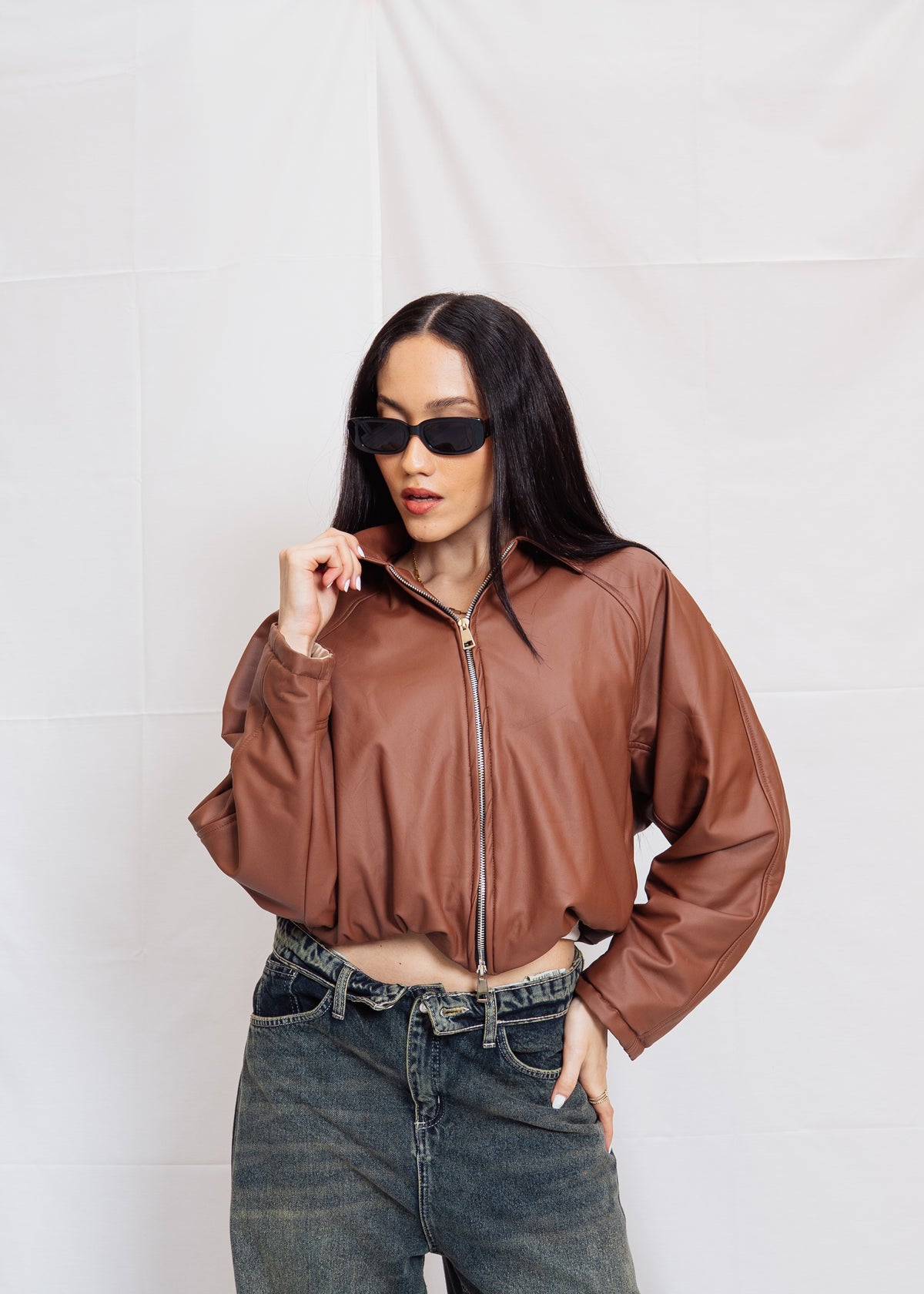 Bomber Leather Jacket