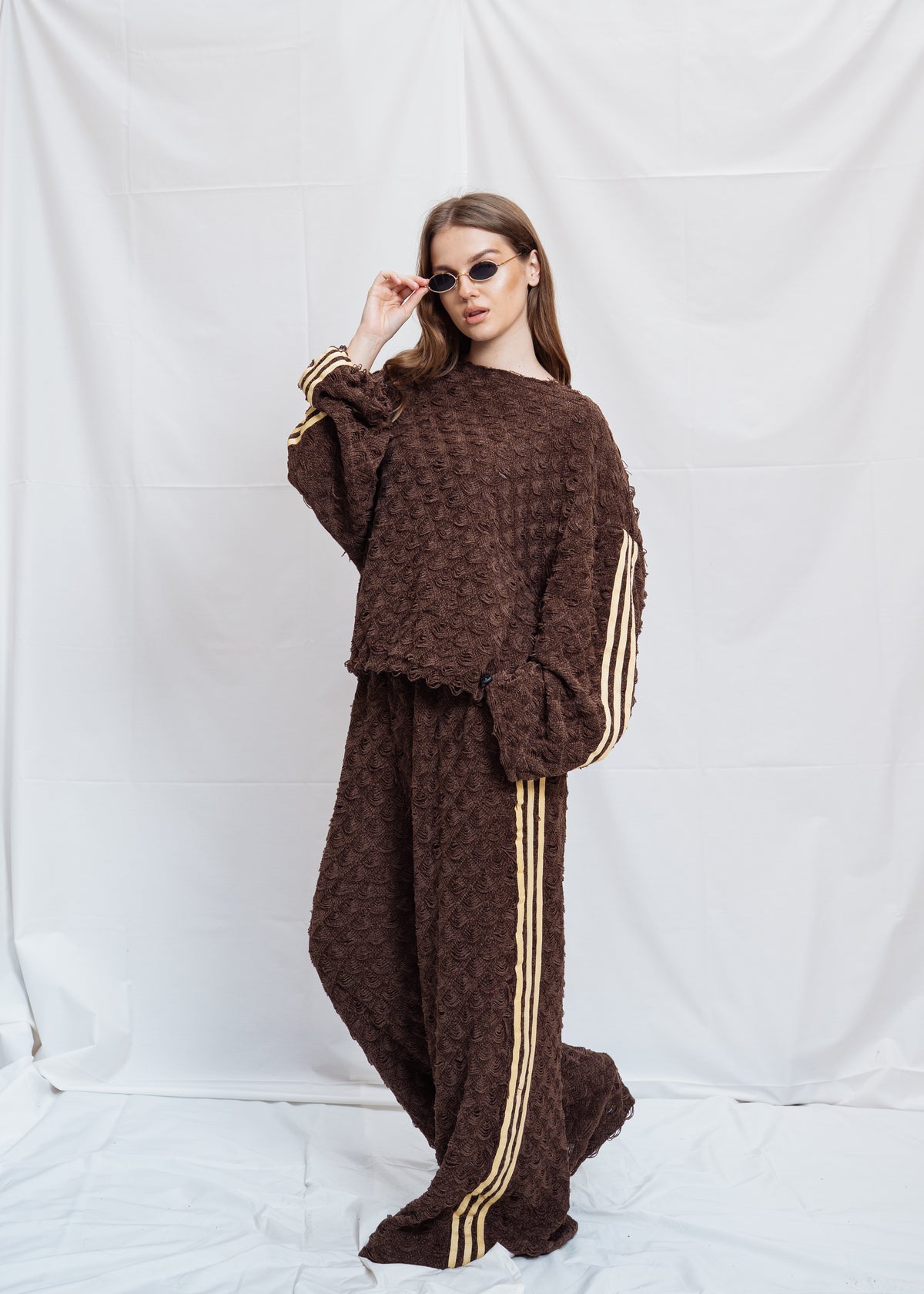 3 Line Knitted Set