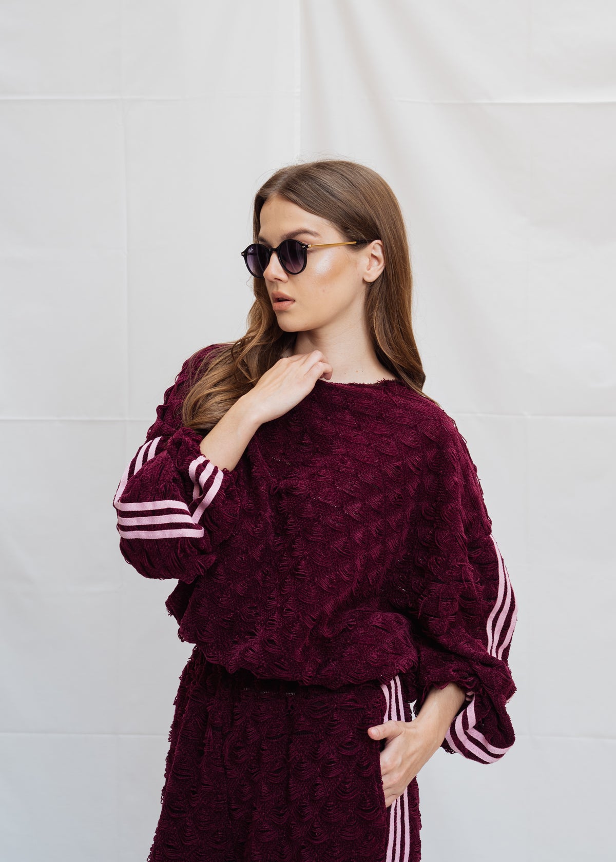 3 Line Knitted Set