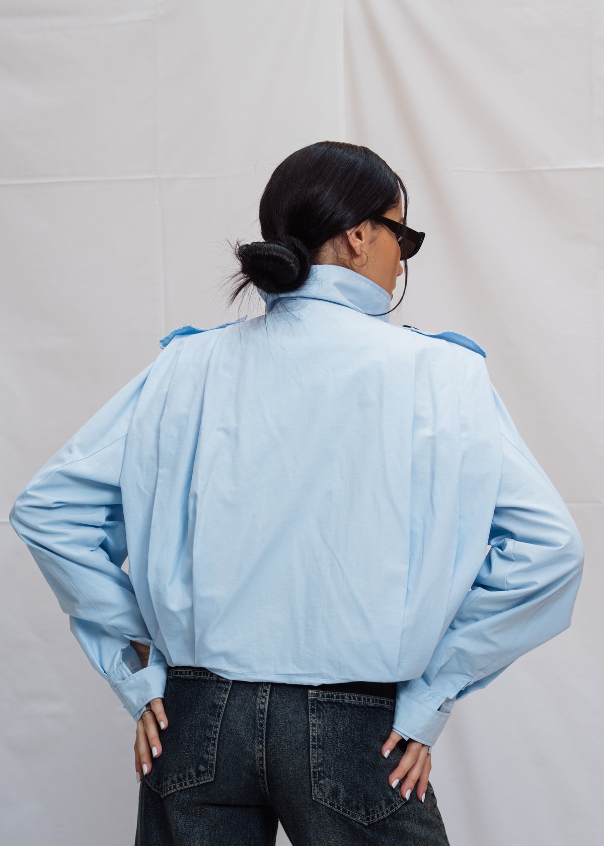 Puffy Pleated Jacket
