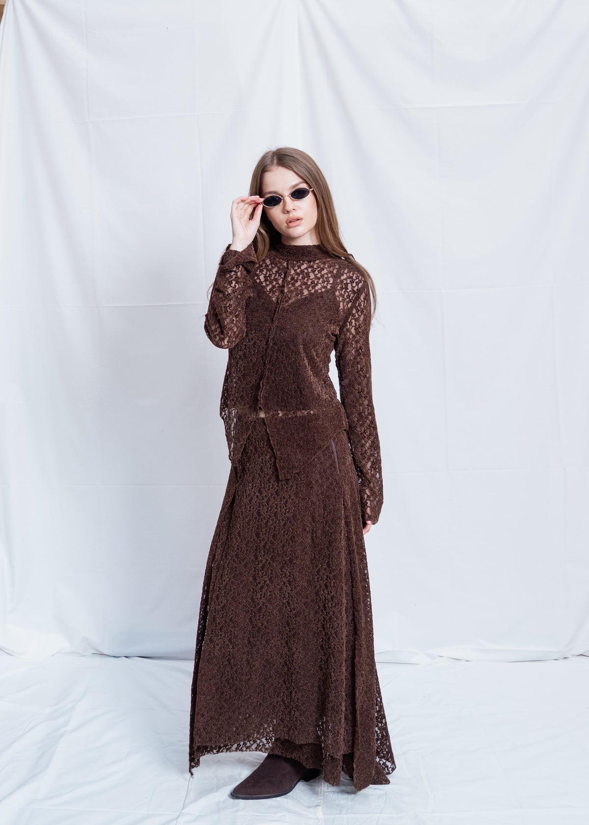 Lace Flok Skirt