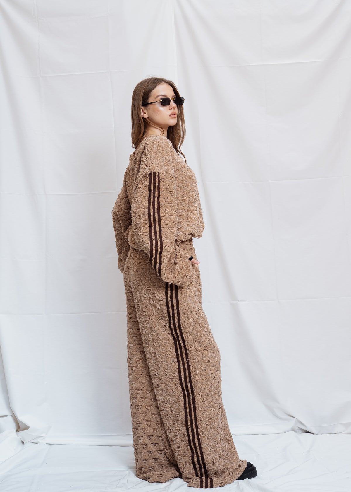 3 Line Knitted Set