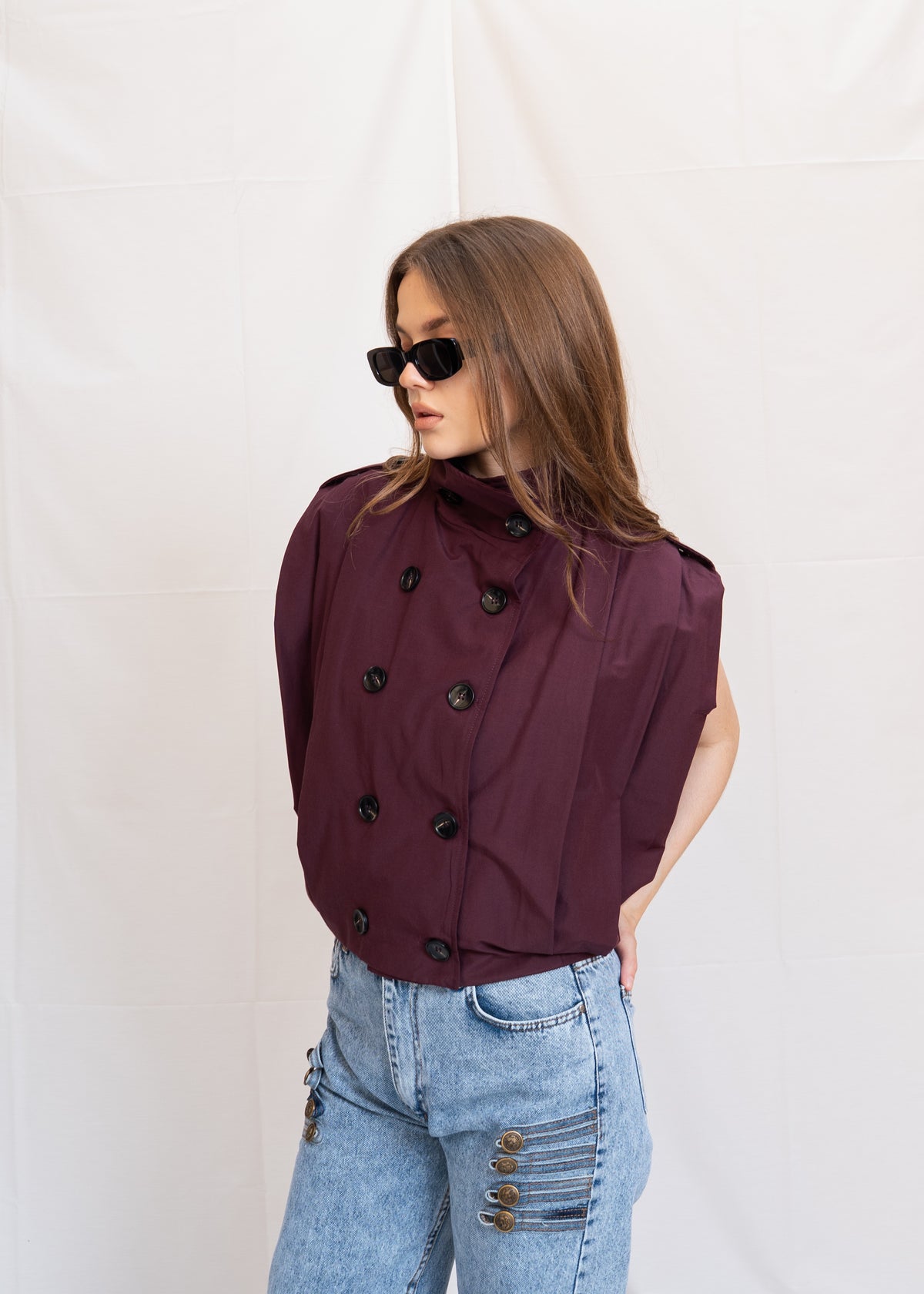 Pleated Waistcoat