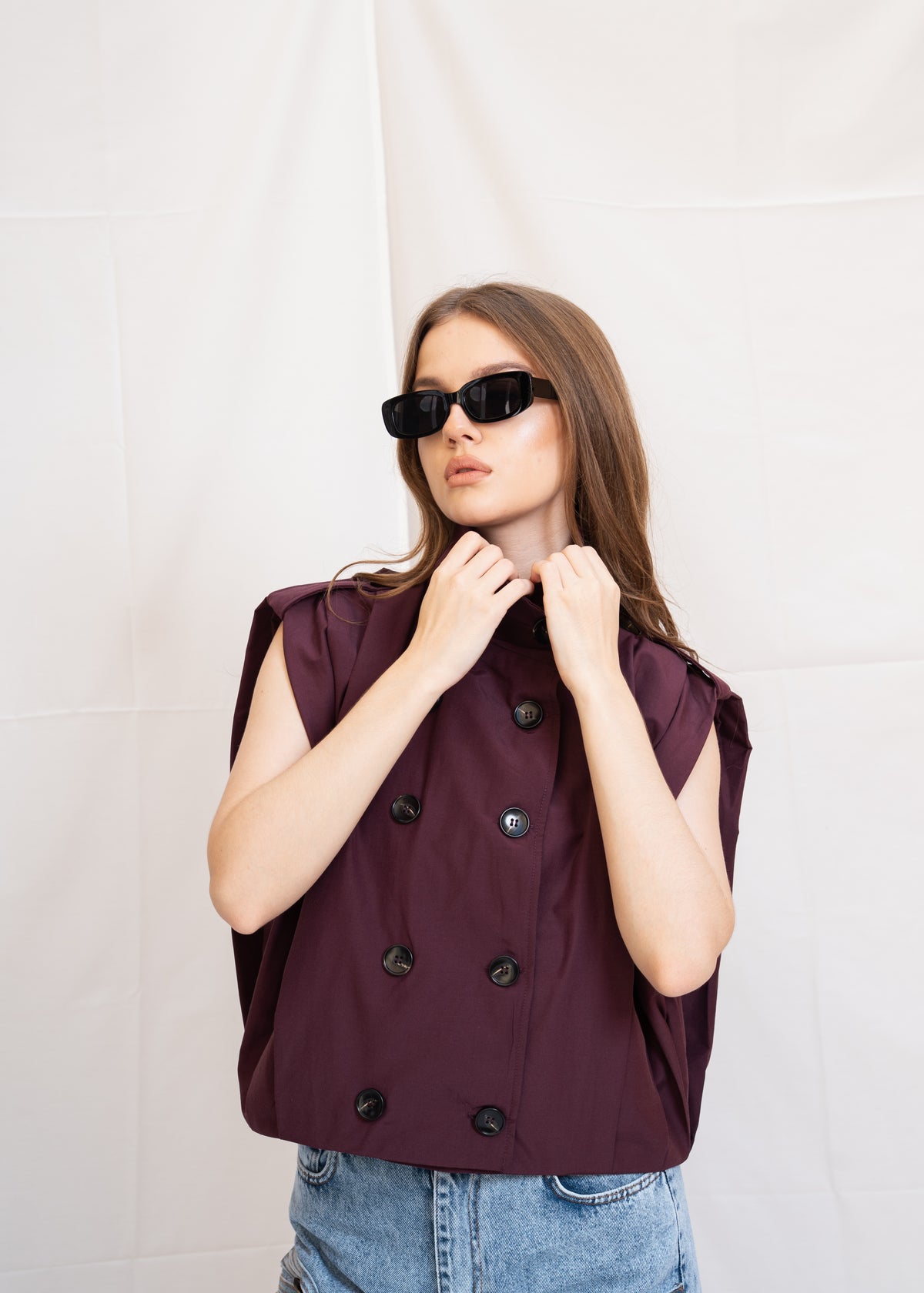 Pleated Waistcoat