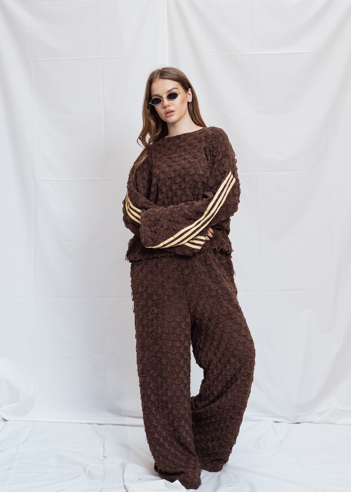 3 Line Knitted Set