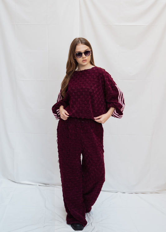 3 Line Knitted Set