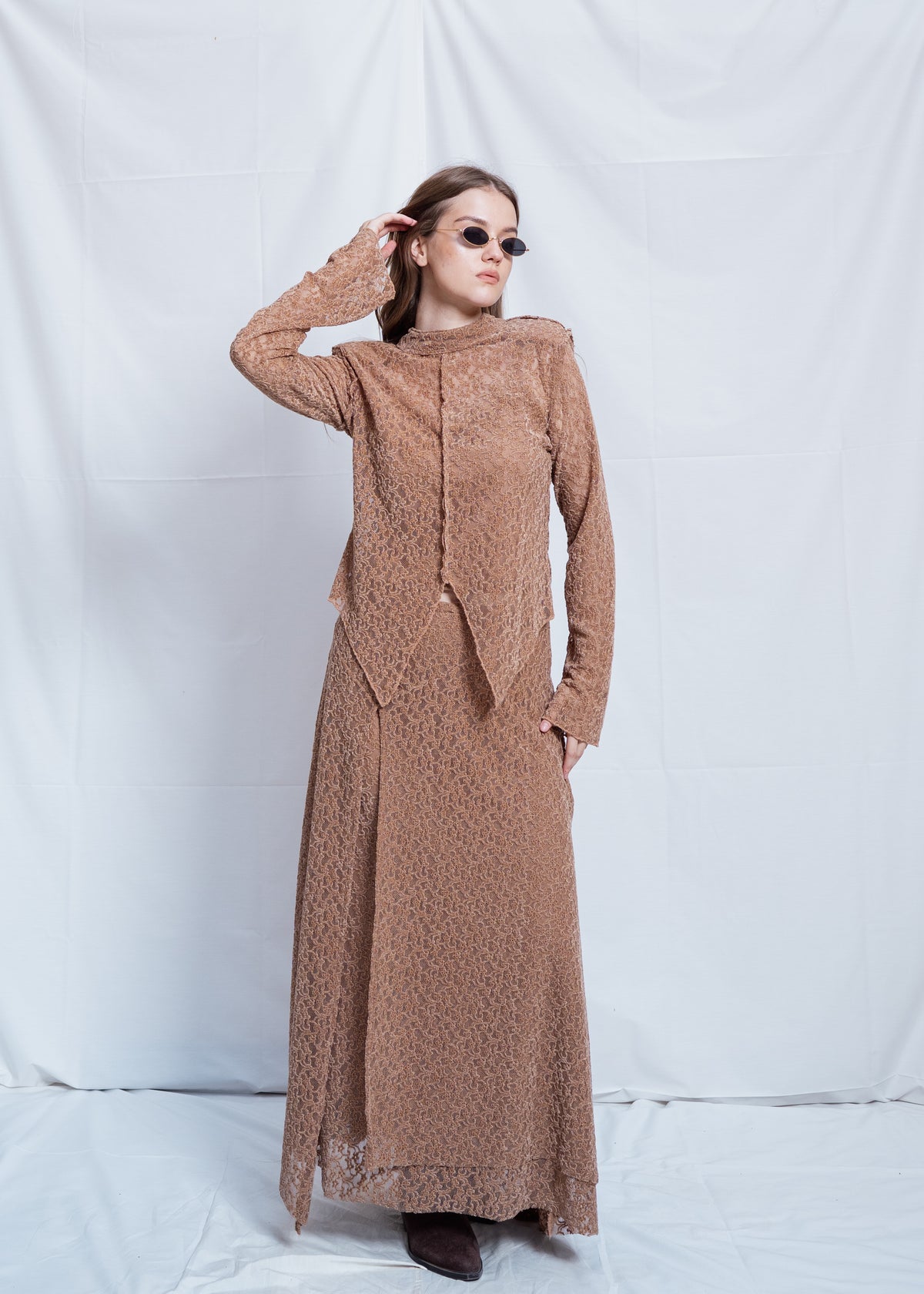 Lace Flok Skirt