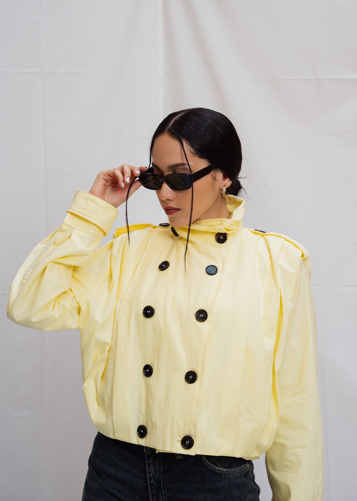 Puffy Pleated Jacket