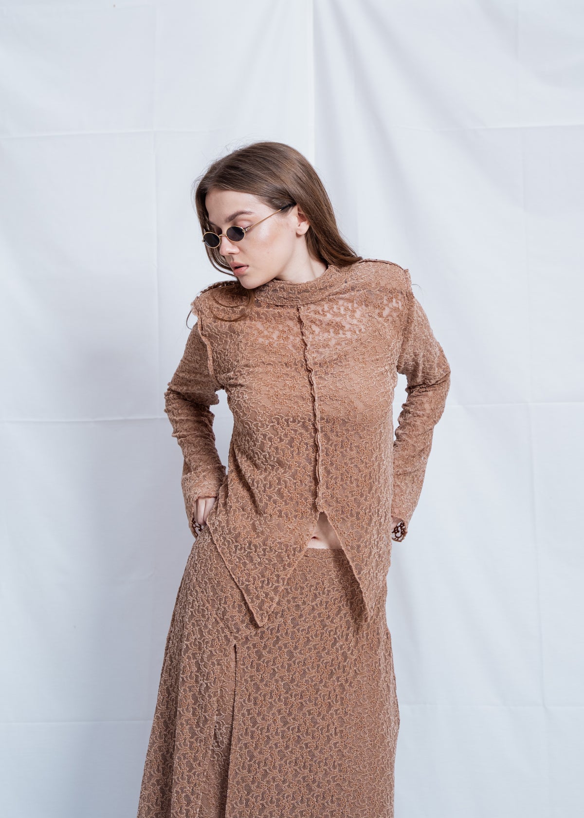Lace Flok Skirt