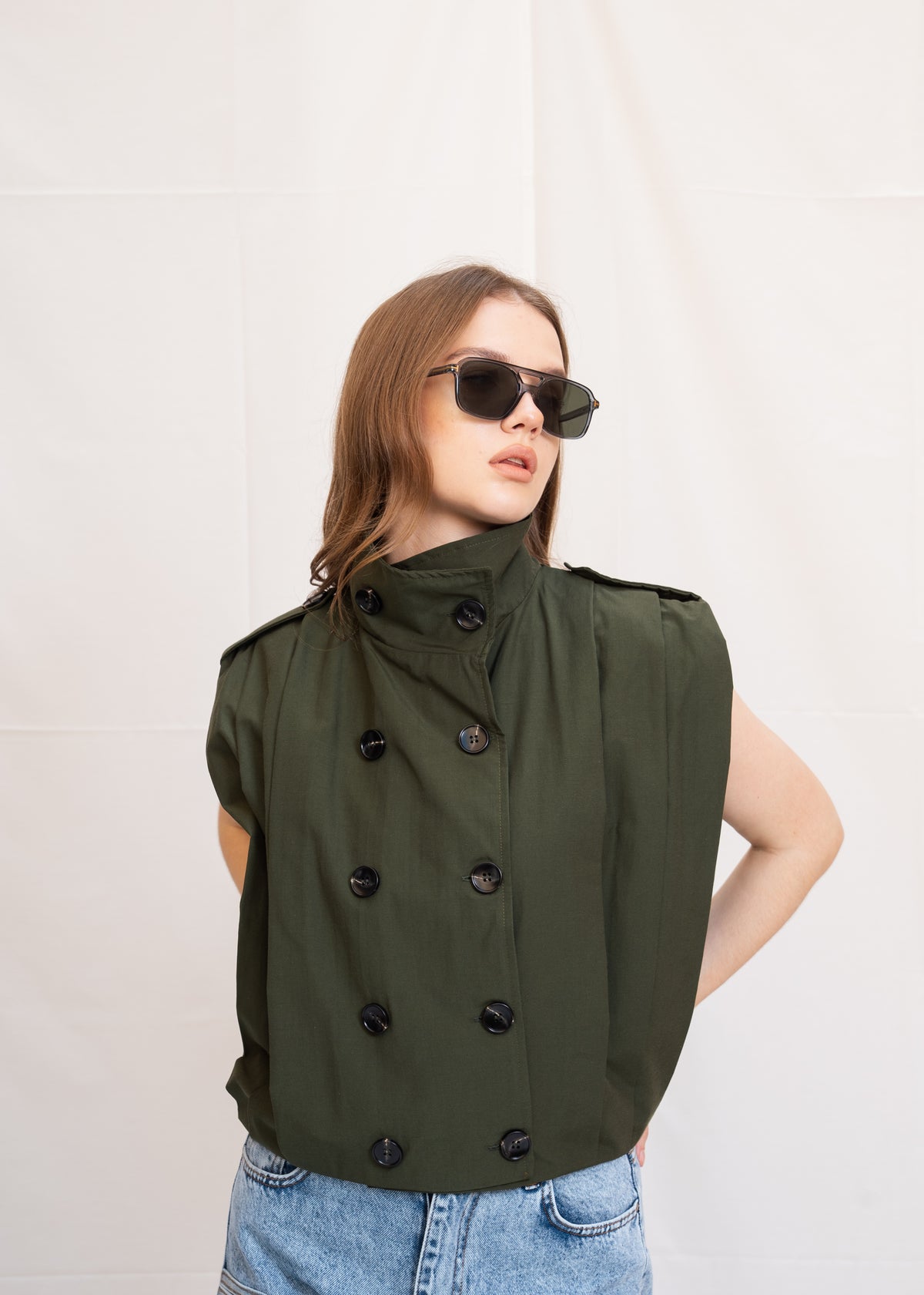 Pleated Waistcoat