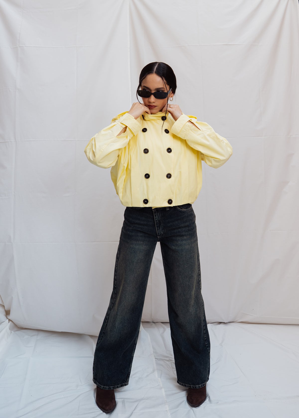 Puffy Pleated Jacket