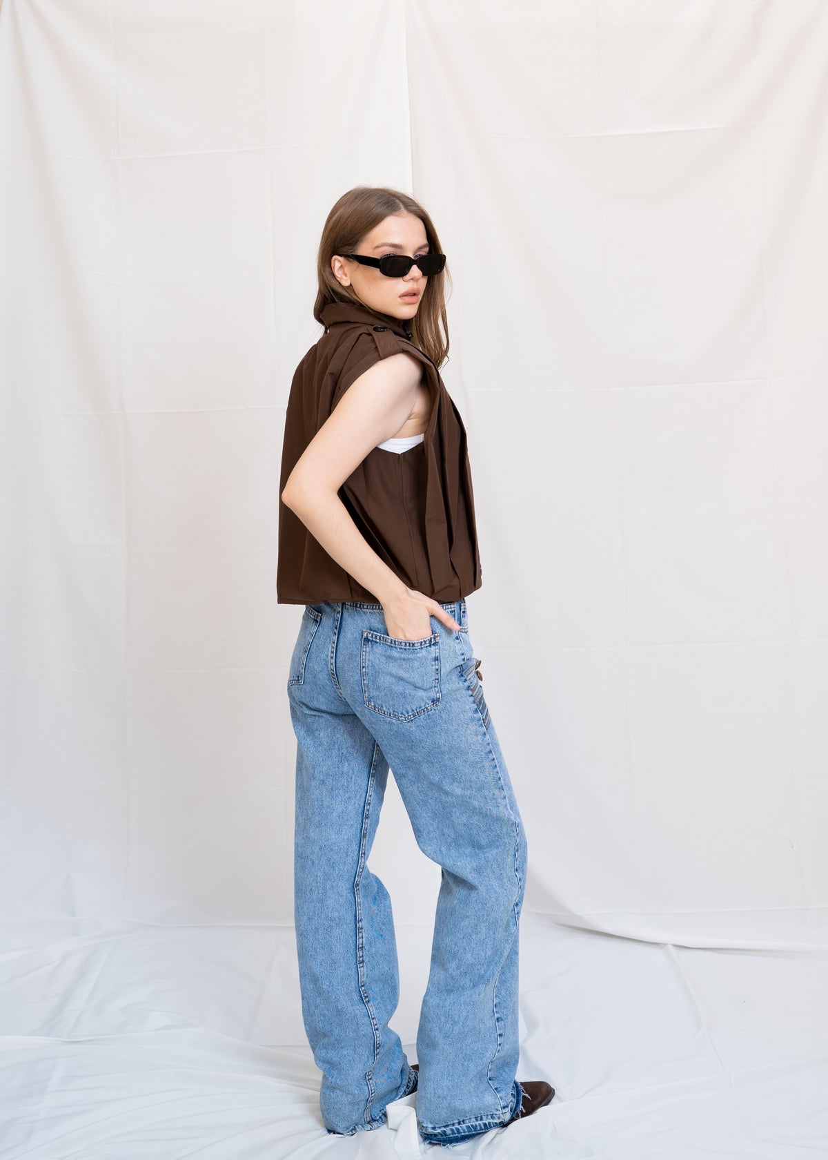 Pleated Waistcoat