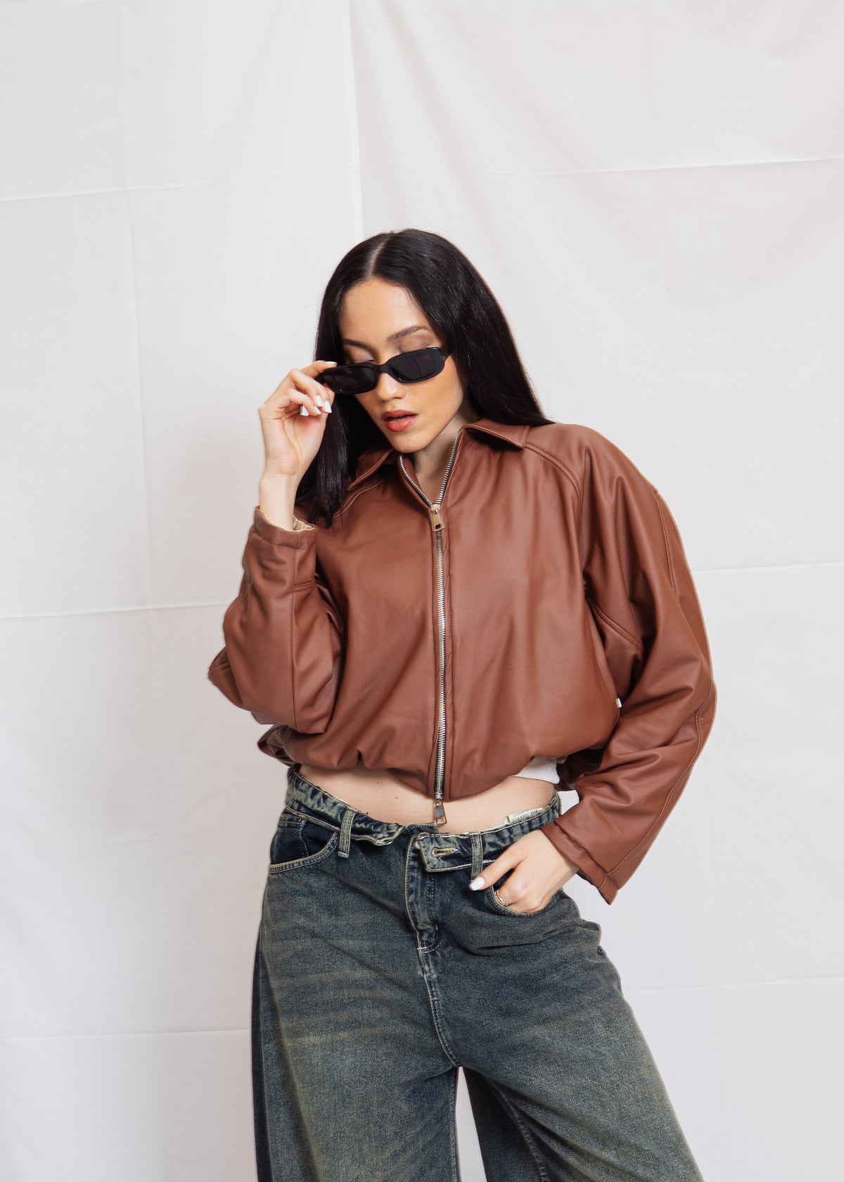 Bomber Leather Jacket