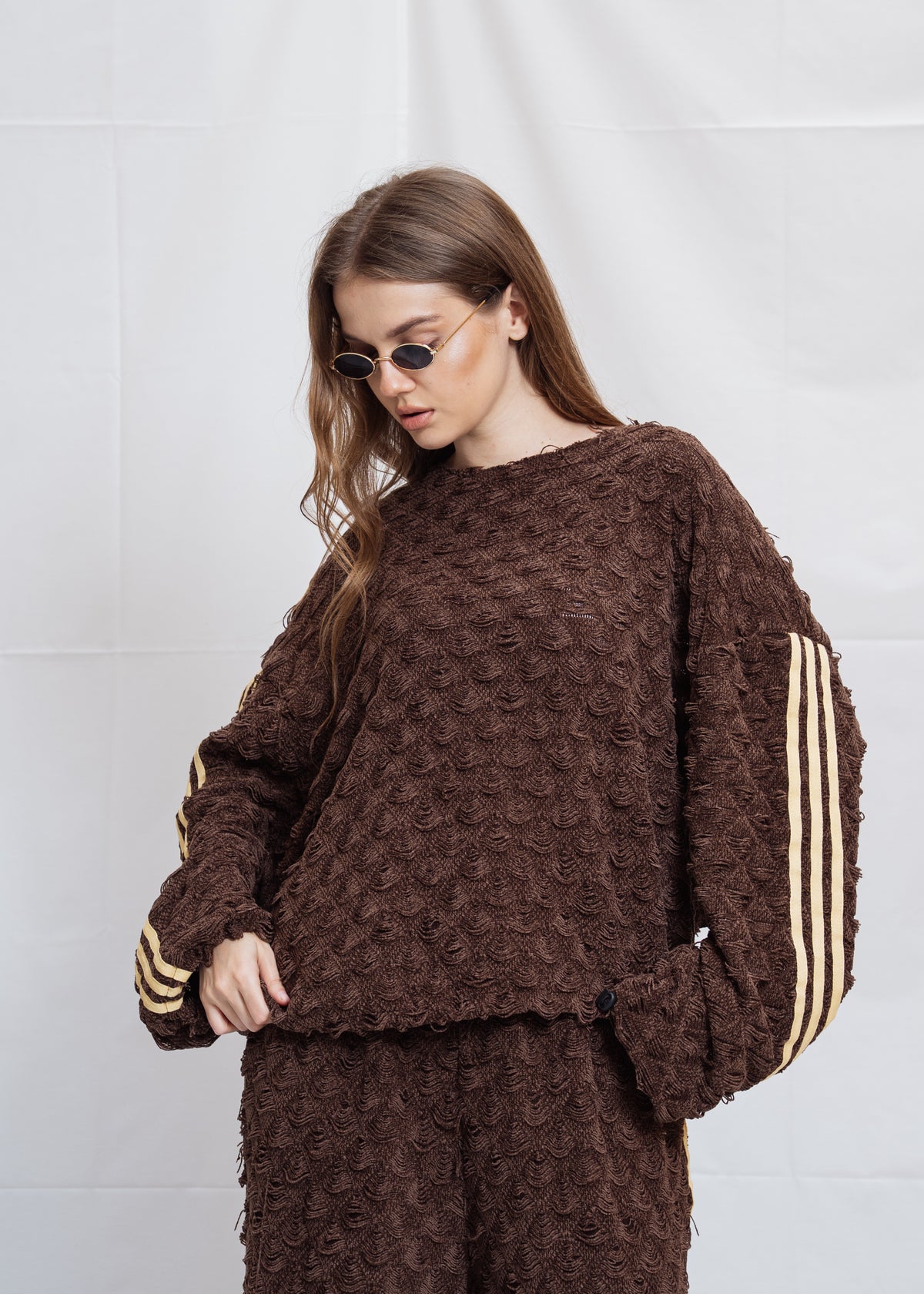 3 Line Knitted Set