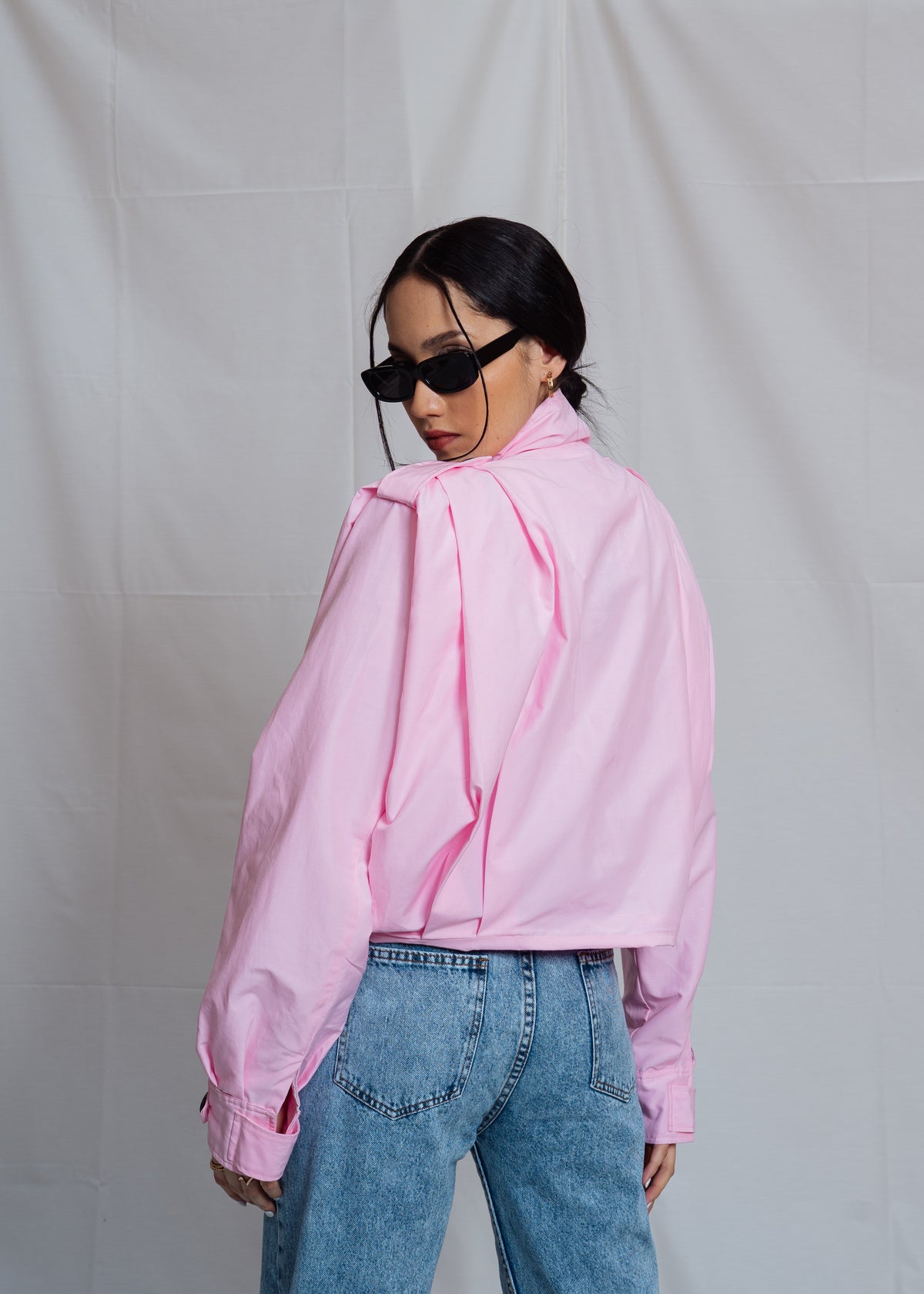 Puffy Pleated Jacket