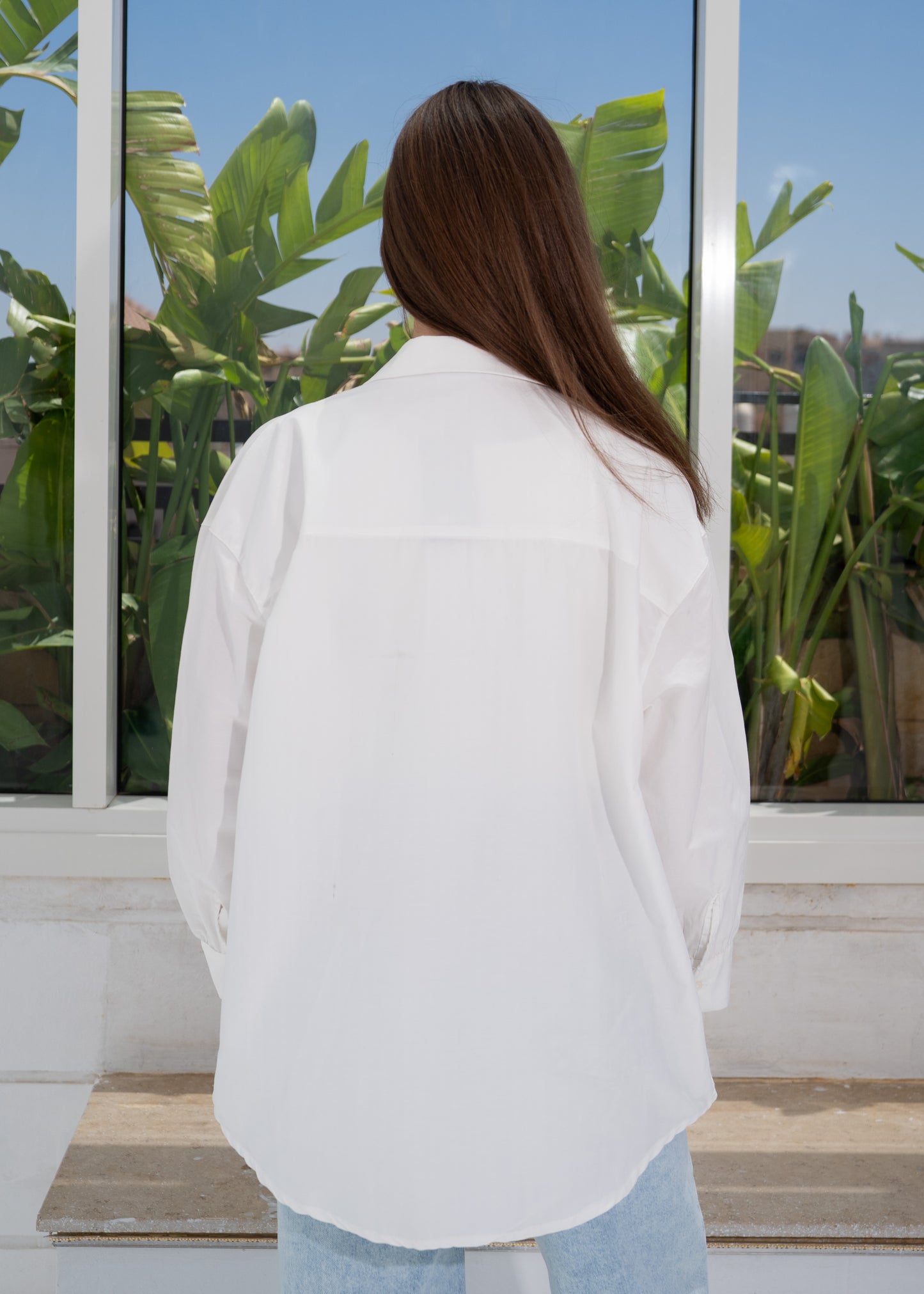 Oversized White Shirt