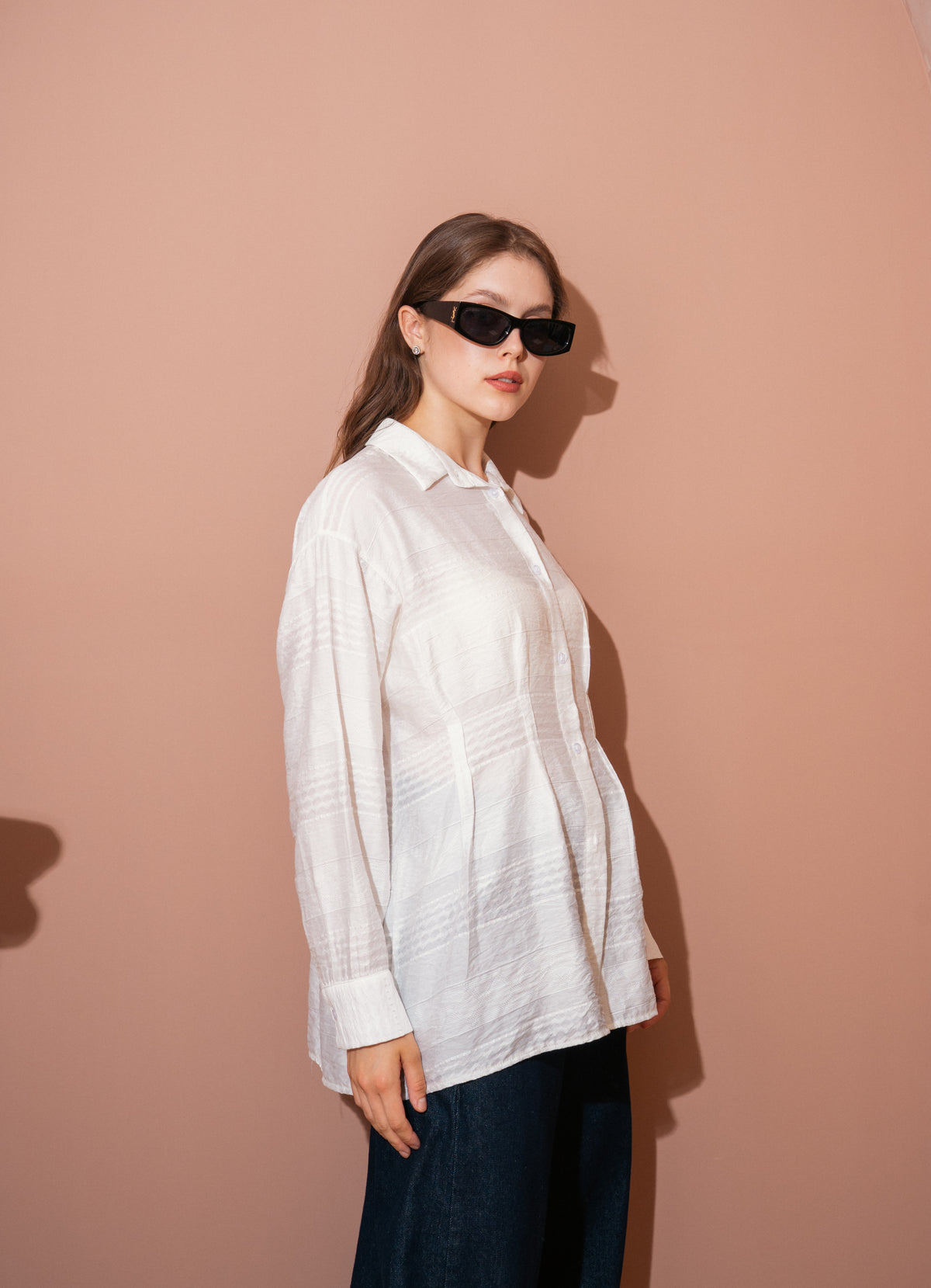 pleated shirt