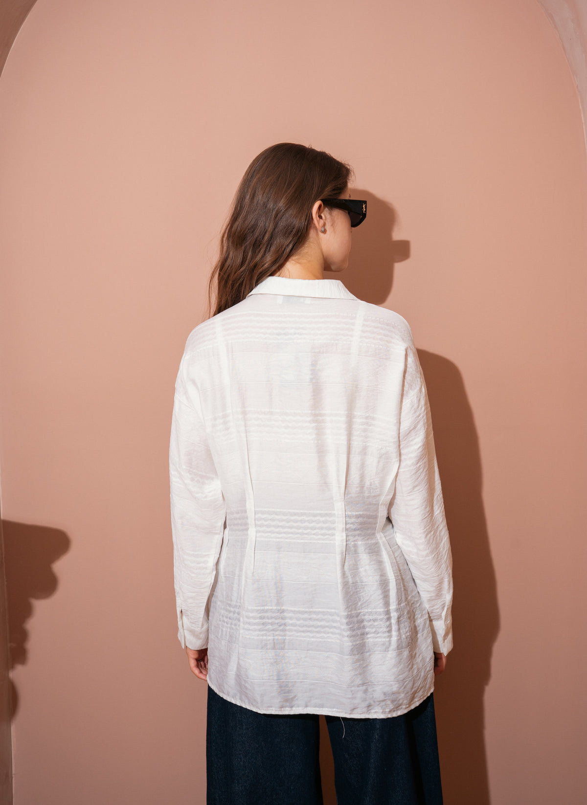 pleated shirt
