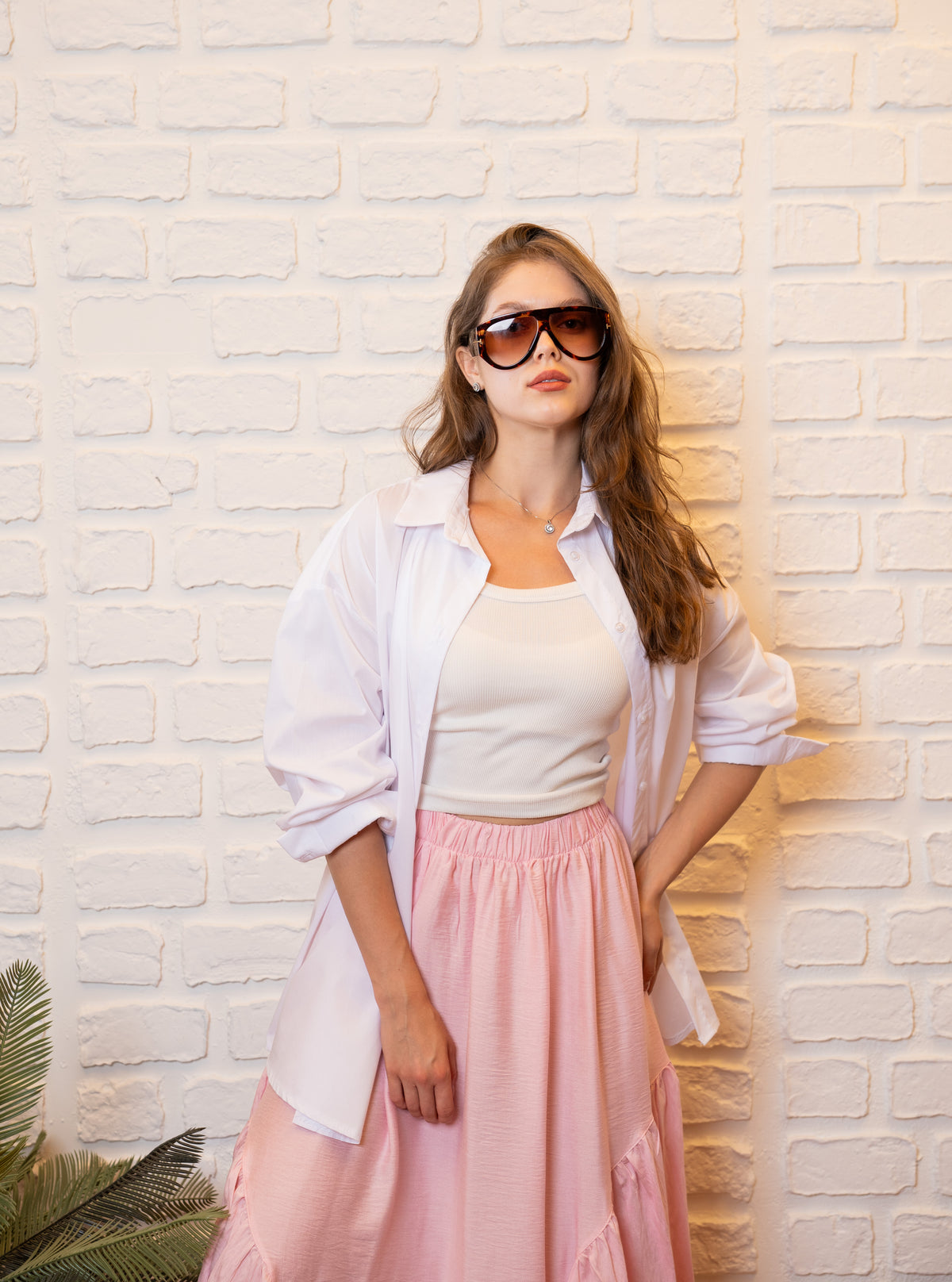 Oversized White Shirt