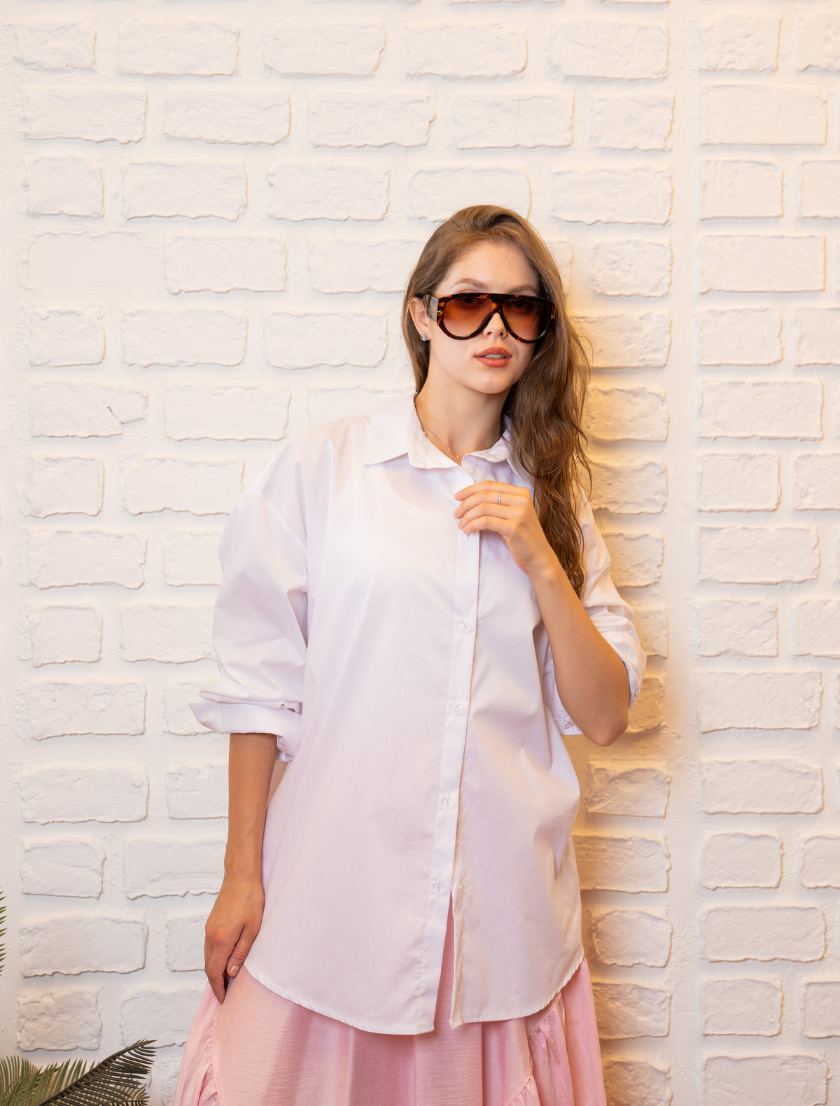 Oversized White Shirt
