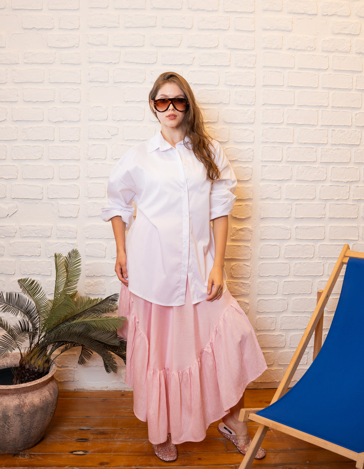Oversized White Shirt