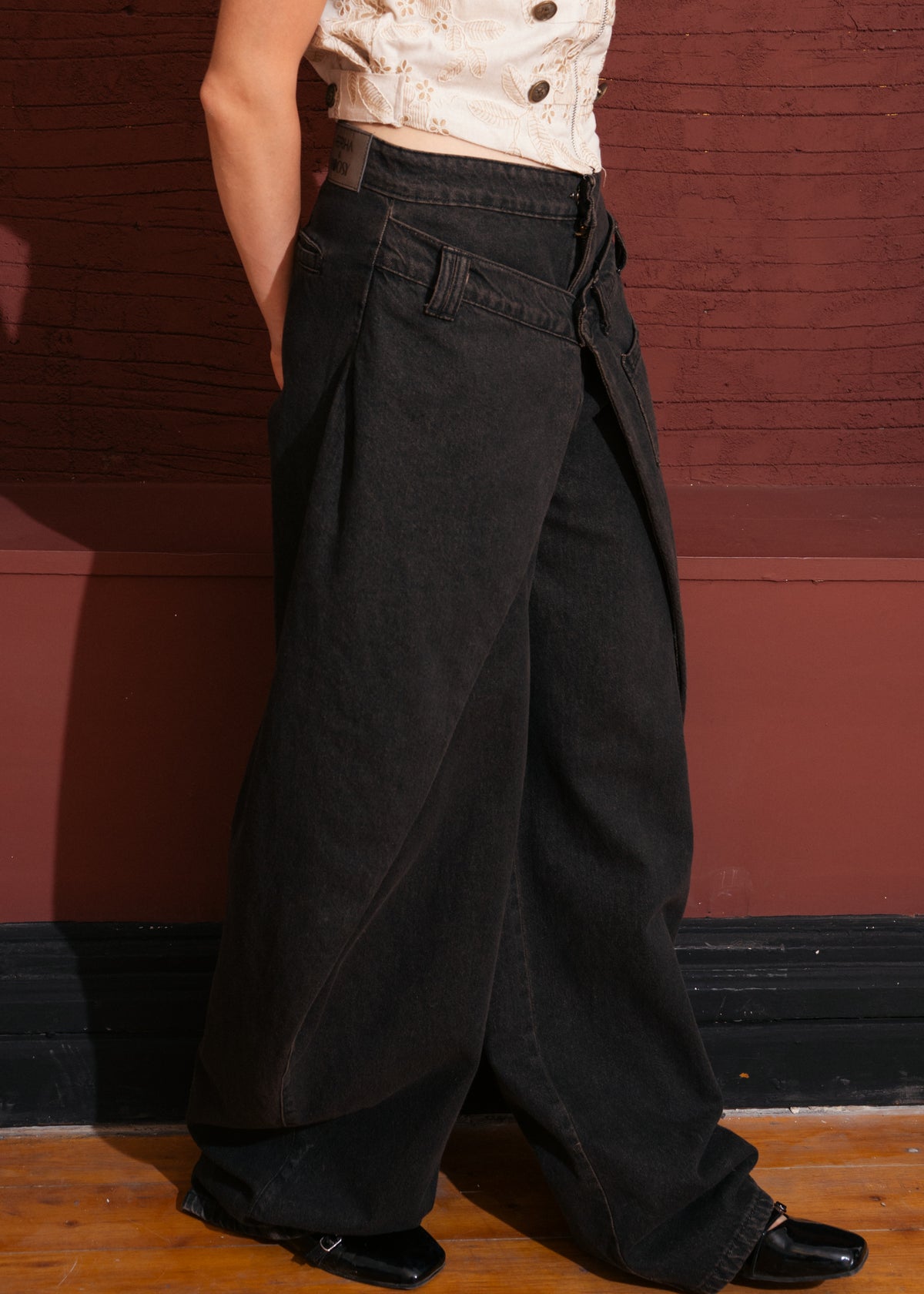 butterfly jeans