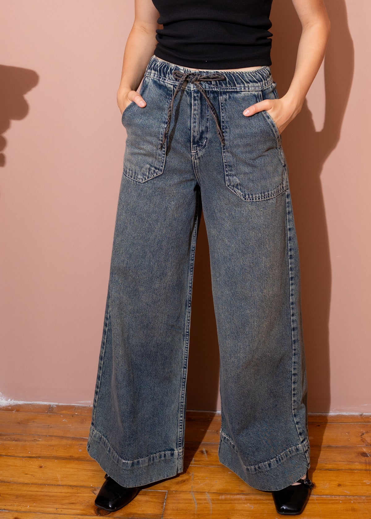 carpenter denim trousers
