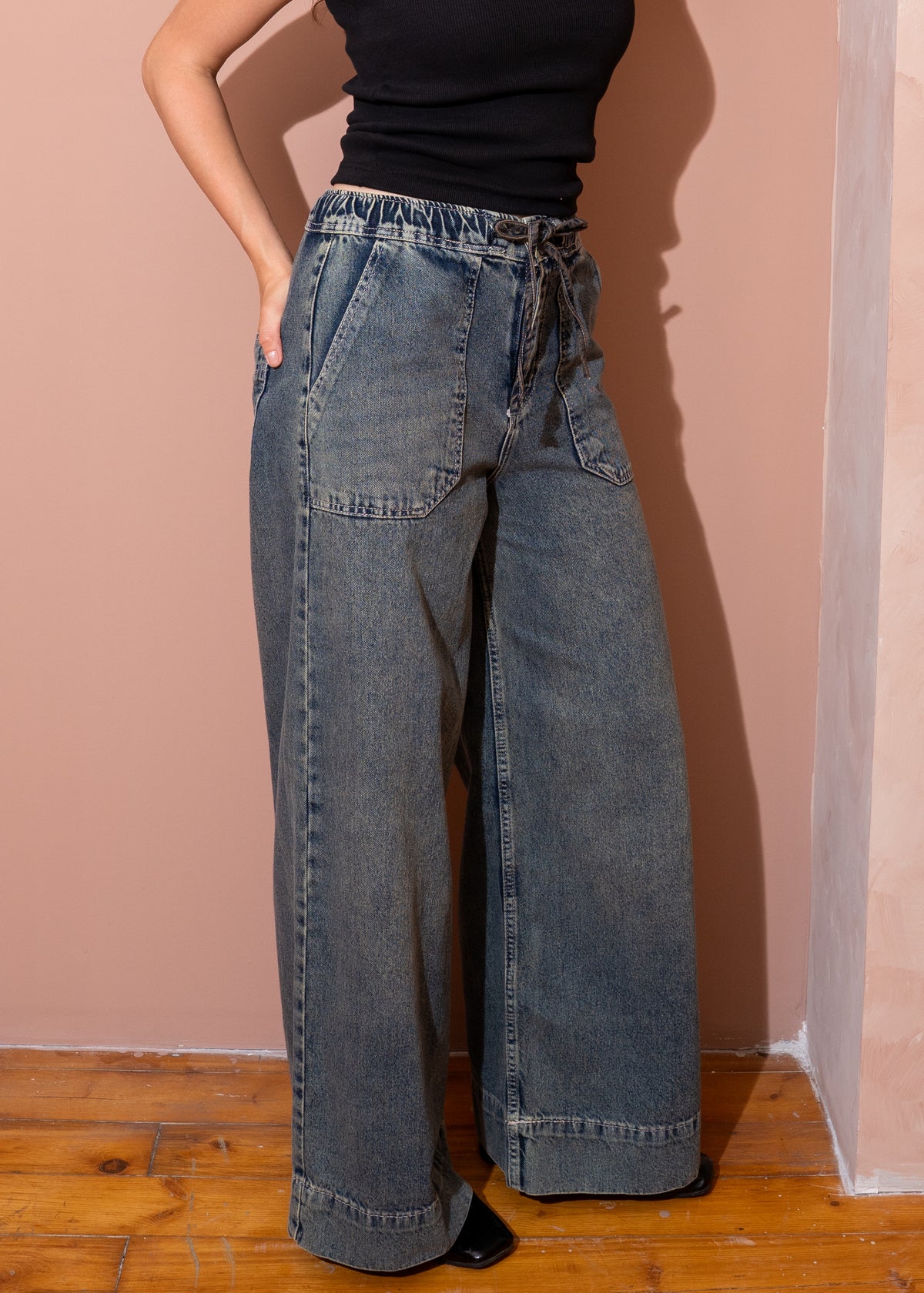 carpenter denim trousers