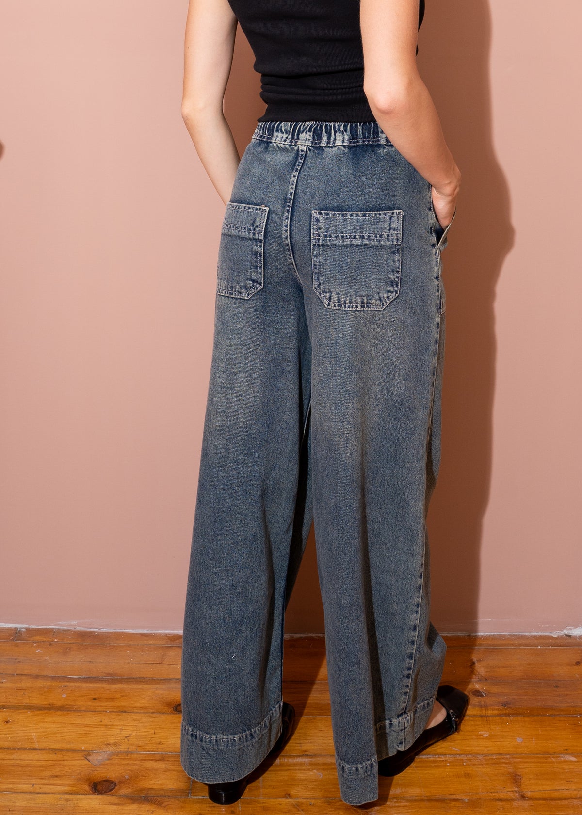 carpenter denim trousers