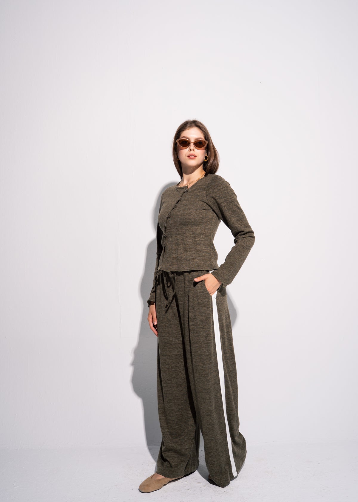 Jersey Set With Side Band