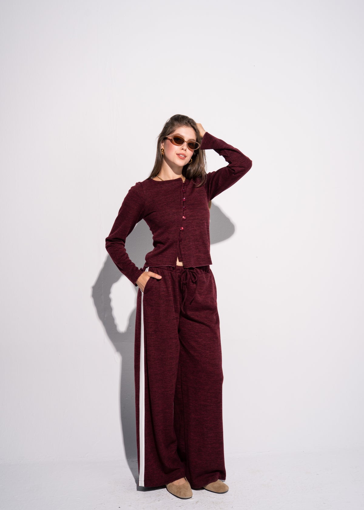 Jersey Set With Side Band