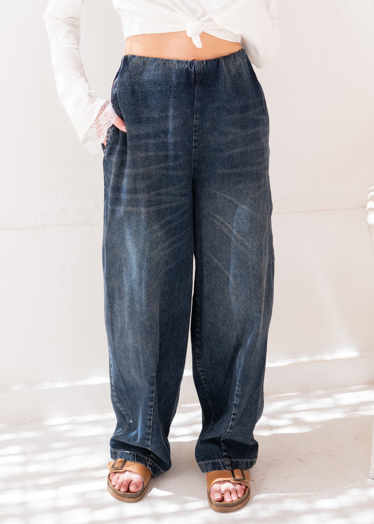 barrel jeans