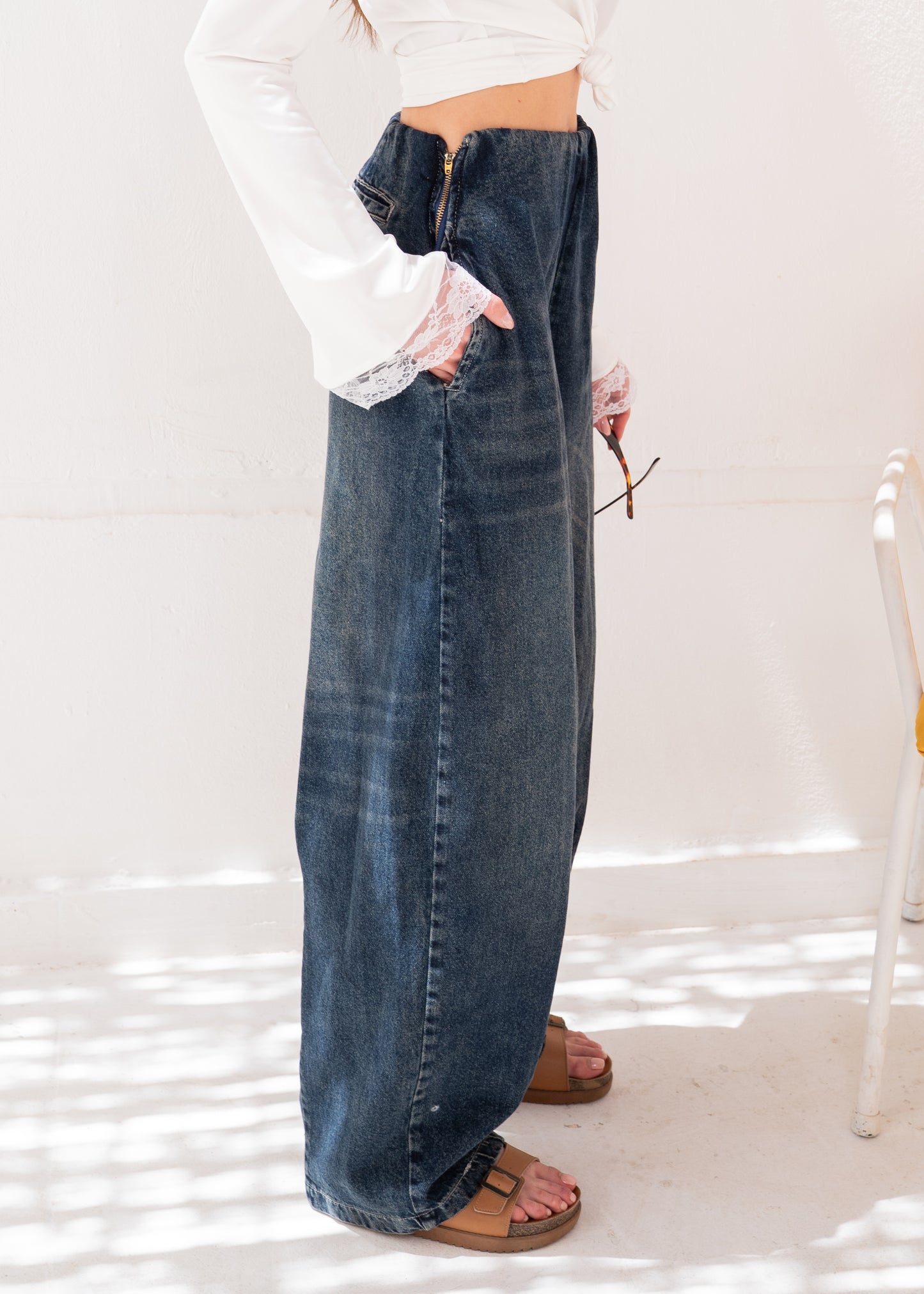 barrel jeans