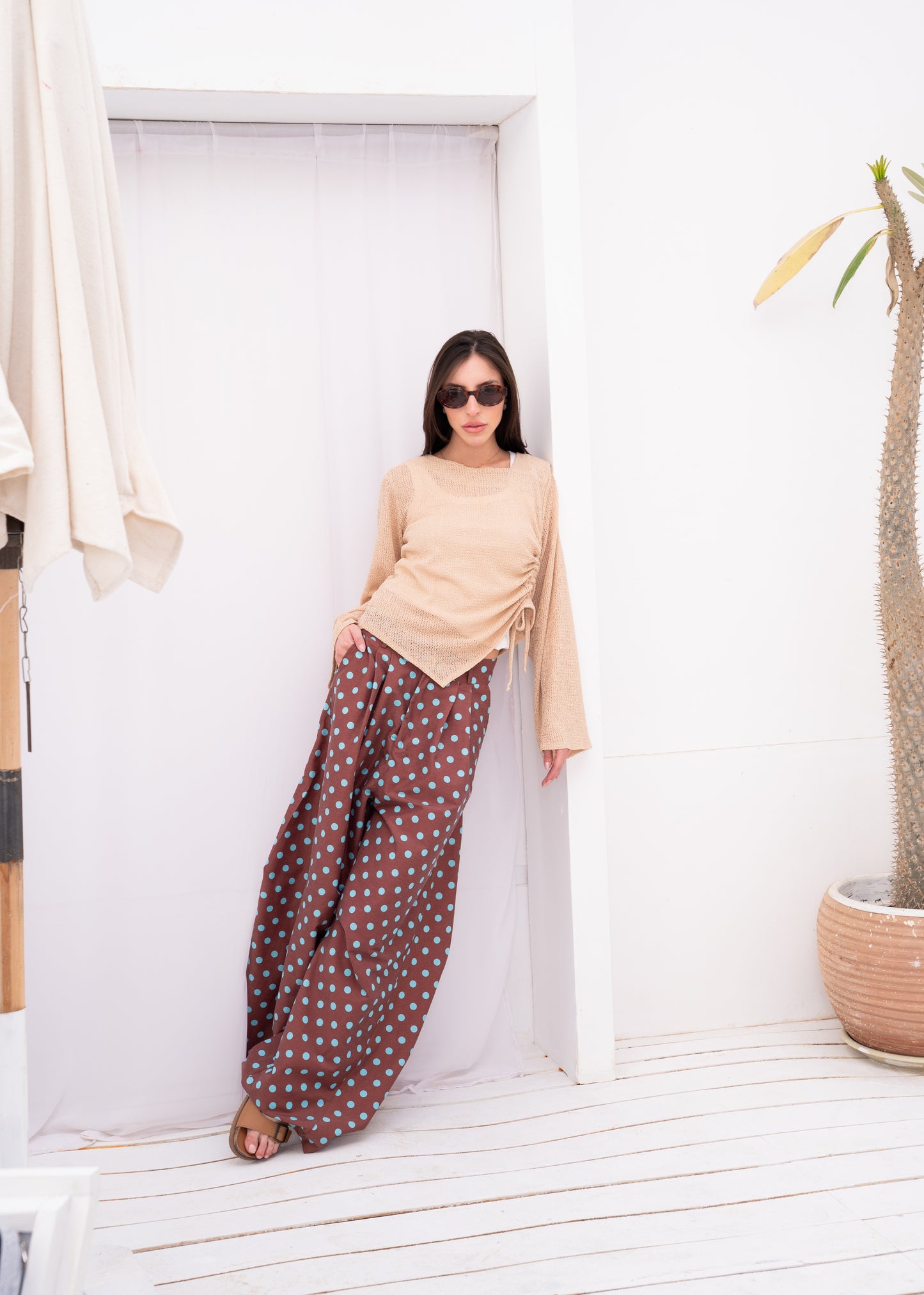 balloon Polka dots trousers