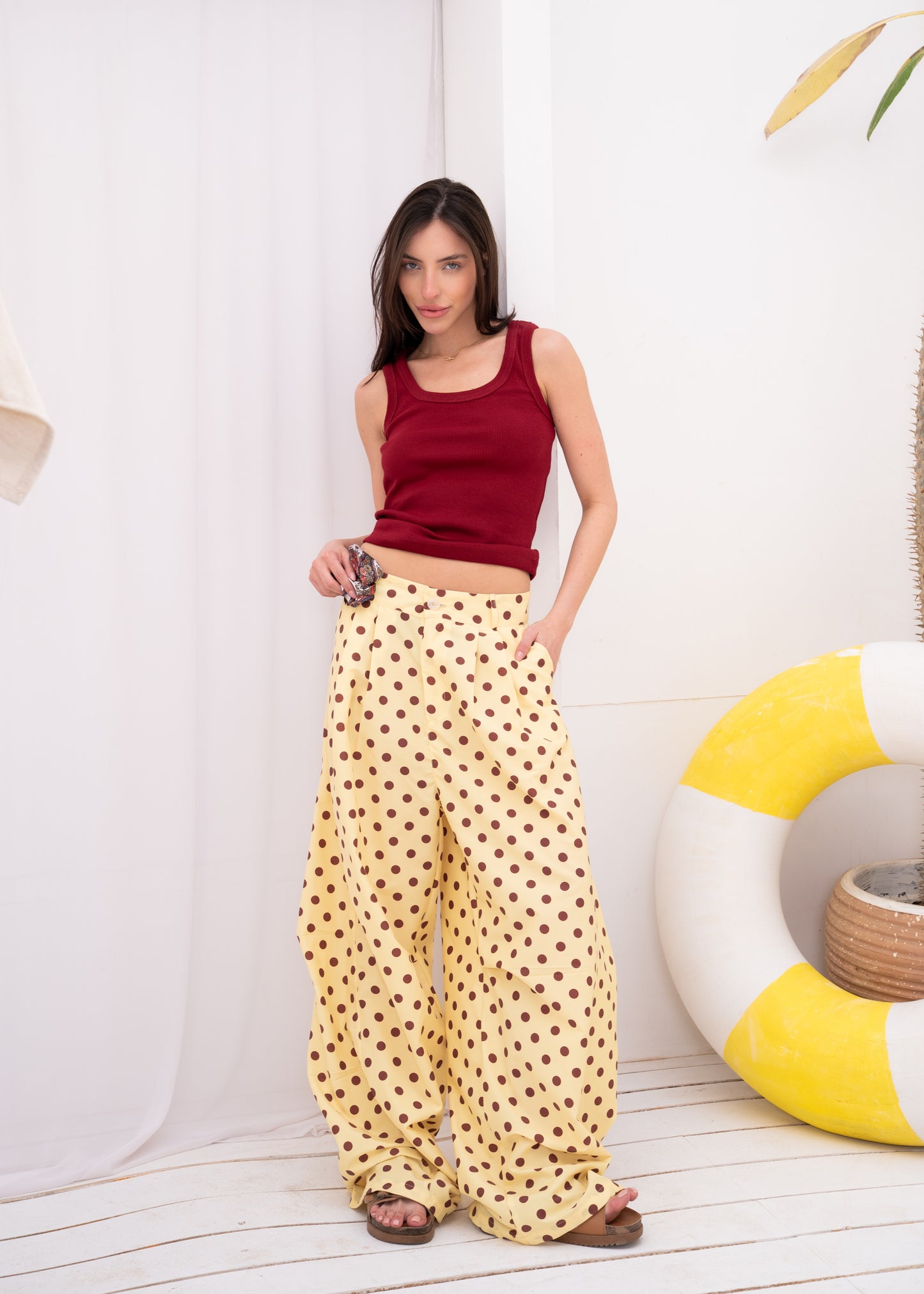 balloon Polka dots trousers