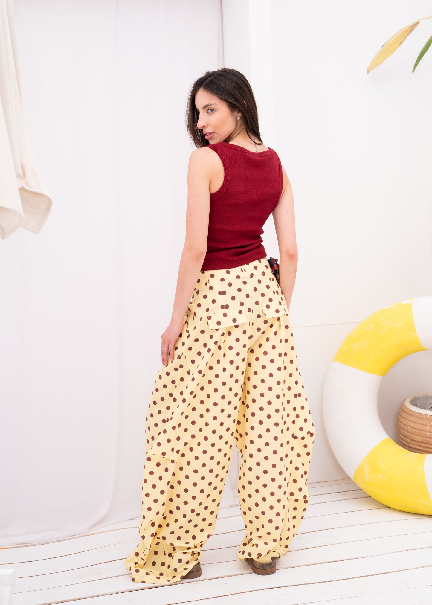 balloon Polka dots trousers