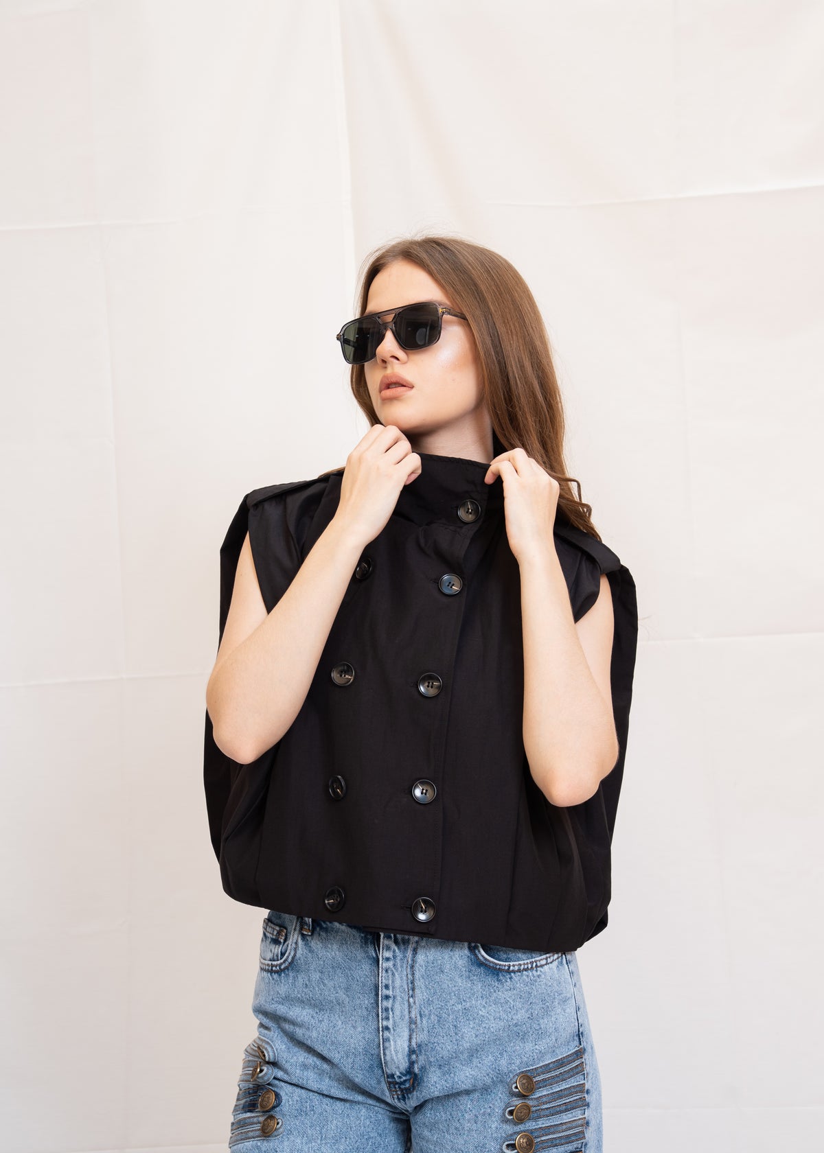 Pleated Waistcoat