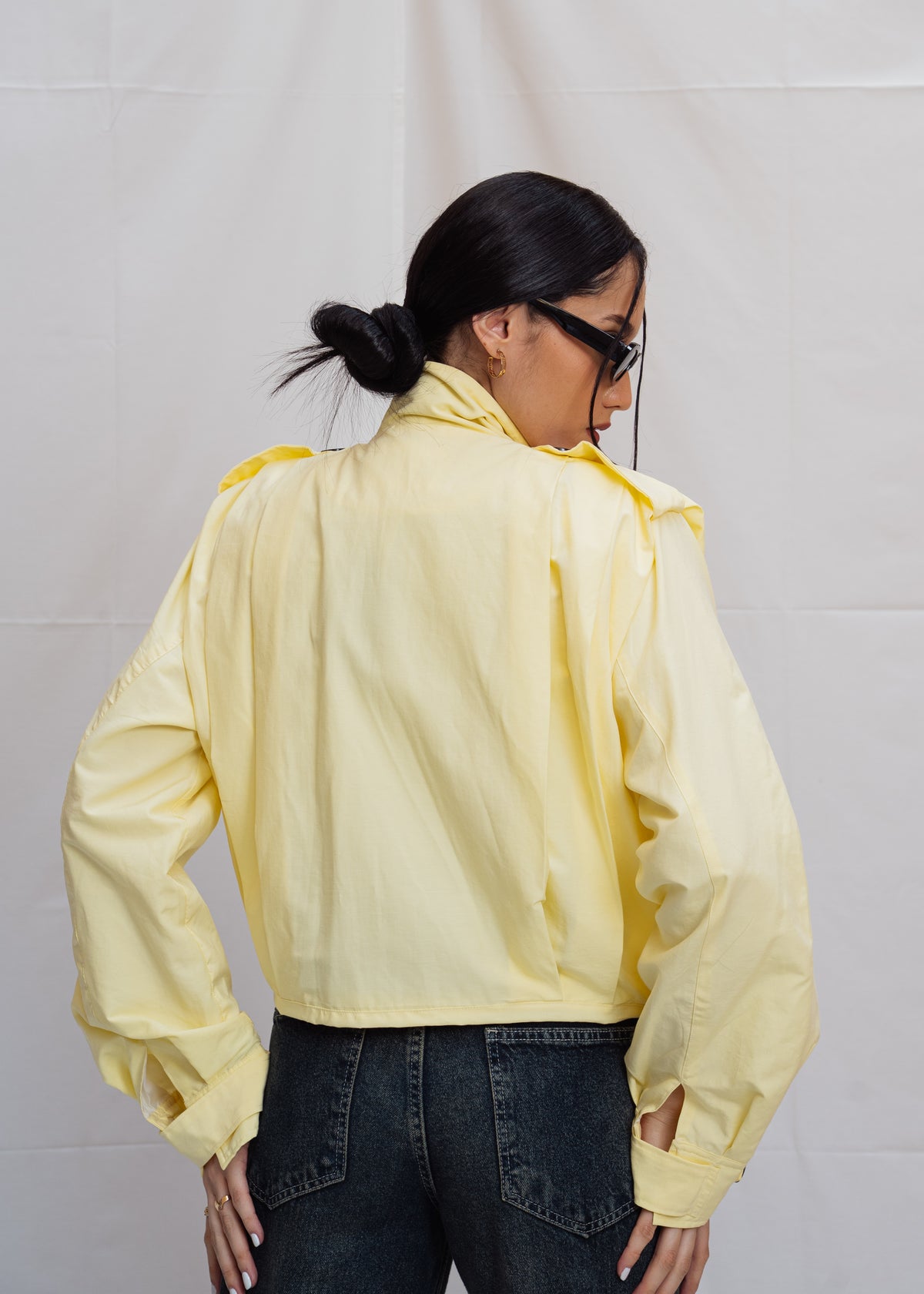 Puffy Pleated Jacket