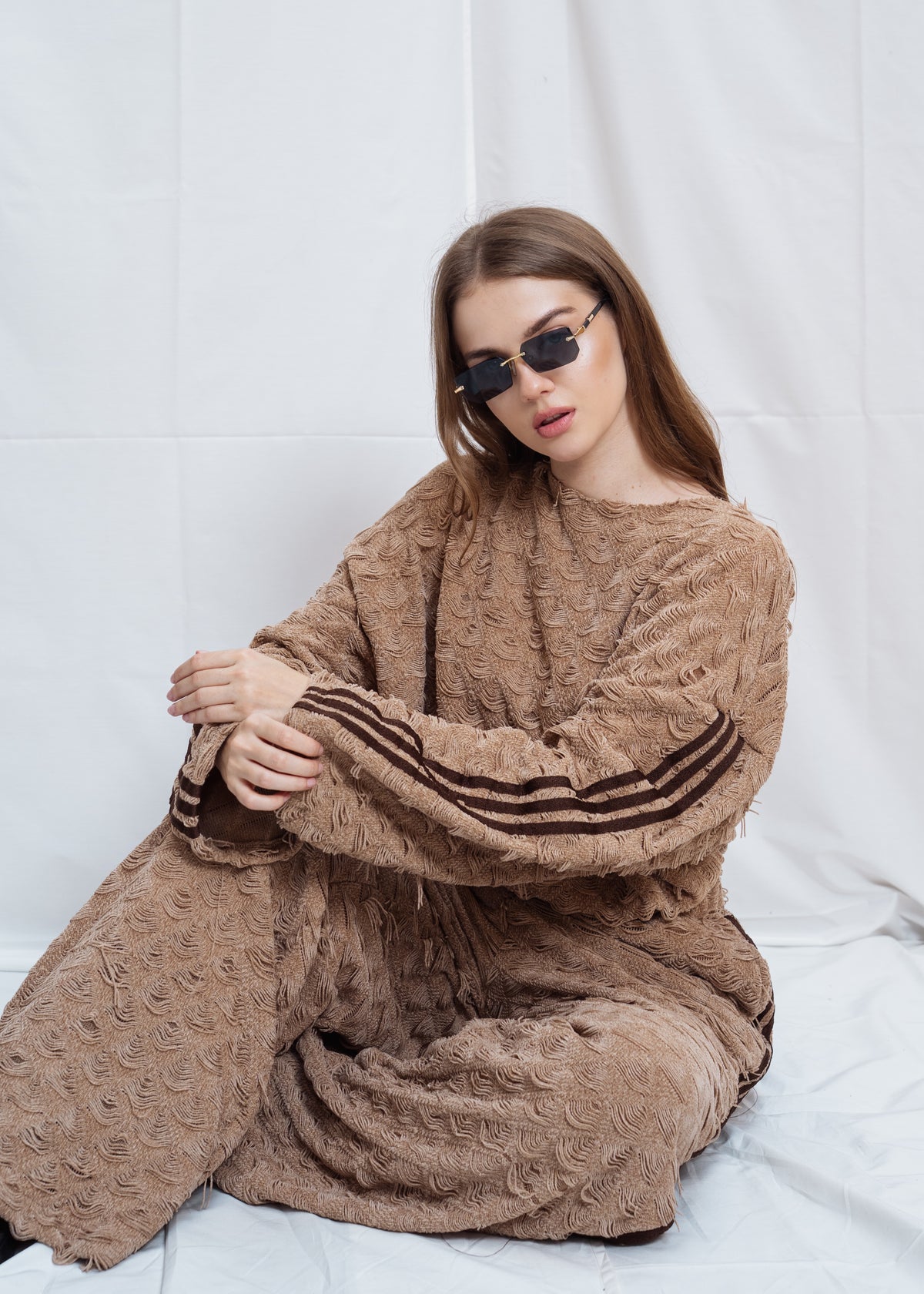 3 Line Knitted Set