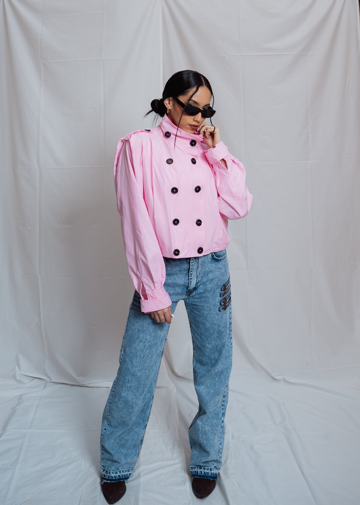 Puffy Pleated Jacket