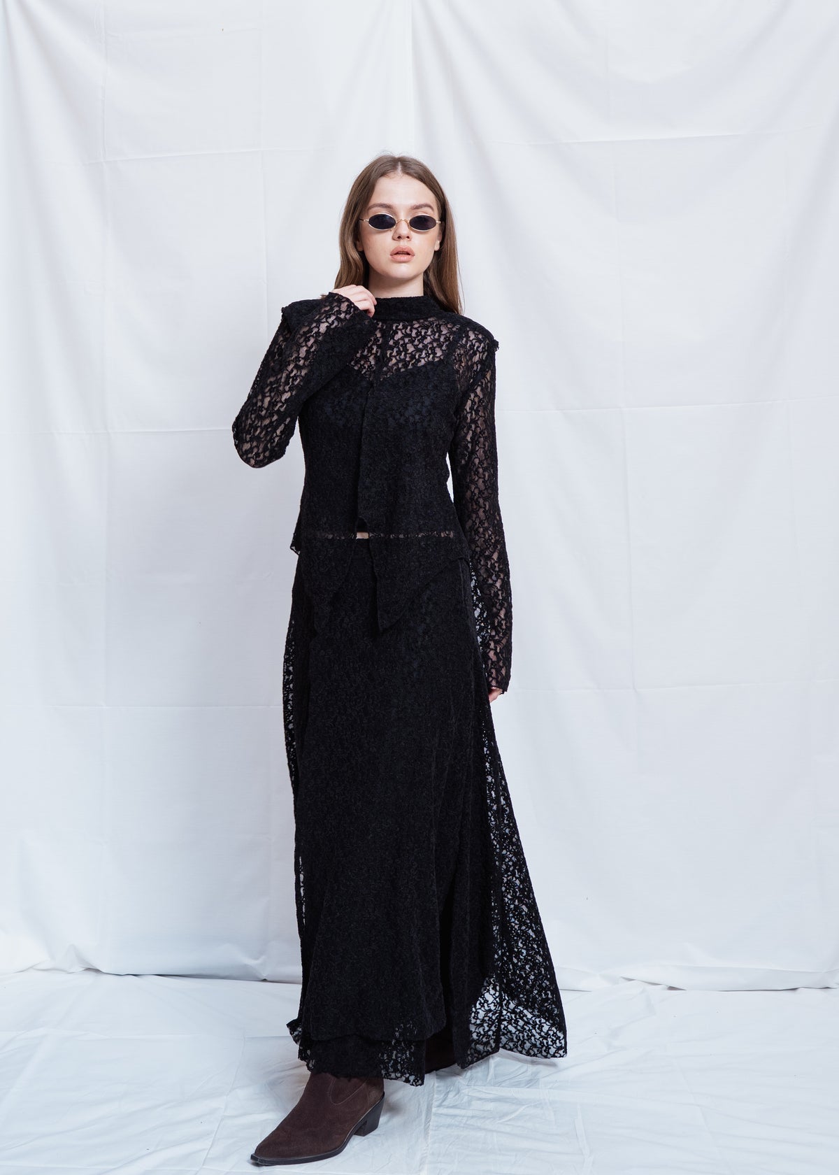 Lace Flok Skirt