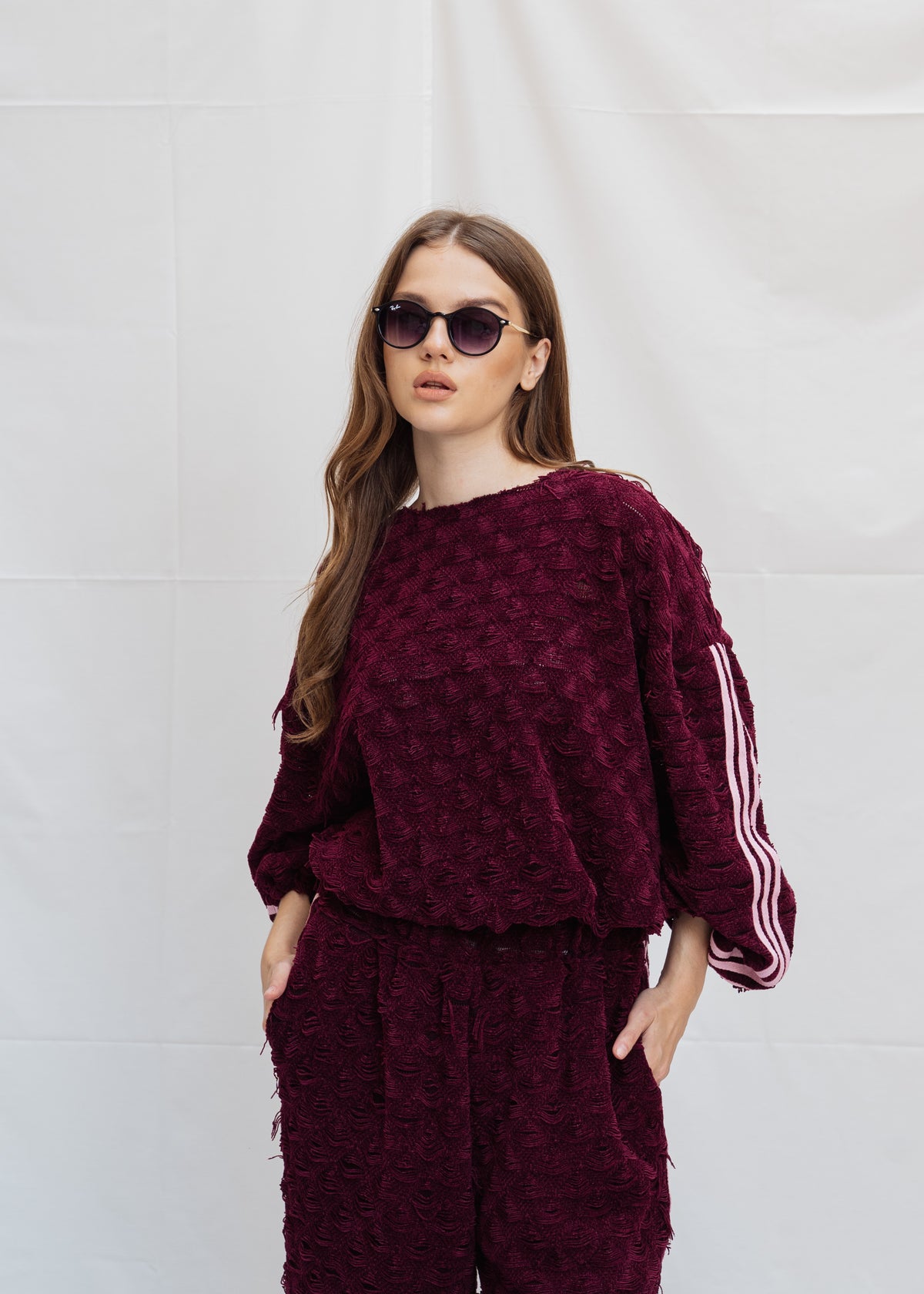 3 Line Knitted Set