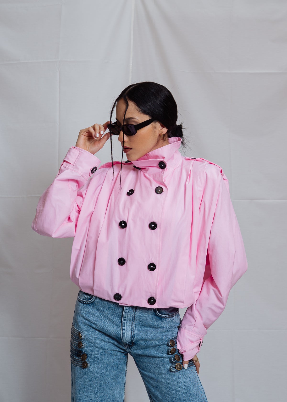 Puffy Pleated Jacket
